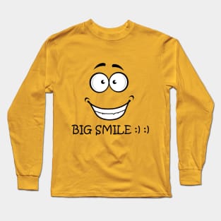 big smile Long Sleeve T-Shirt